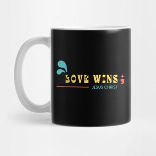 Love Wins | Jesus Christ Mug